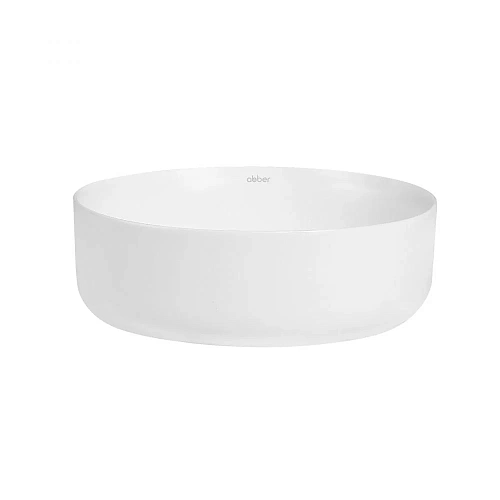 Раковина ABBER Bequem AC2108MW накладная, белая матовая Раковина ABBER Bequem AC2108MW накладная, белая матовая