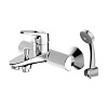 Картинка анонса товара «смеситель для ванны bravat drop-d f648162c-b-rus короткий излив, с душевым гарнитуром»