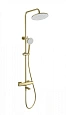 Душевая система Wonzon & Woghand с термостатом, брашированное золото (WW-B3035-A3-BG) Душевая система Wonzon & Woghand с термостатом, брашированное золото (WW-B3035-A3-BG)