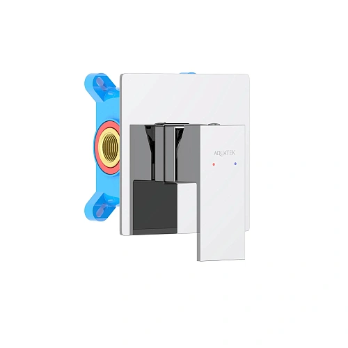 Смеситель для душа Aquatek ЛИБРА AQ1666CR Хром, встраиваемый Смеситель для душа Aquatek ЛИБРА AQ1666CR Хром, встраиваемый