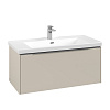 Картинка анонса товара «тумба под раковину villeroy &amp; boch subway 3.0 cashmere grey / cashmere grey c56900vn»