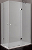 Картинка анонса товара «душевой уголок cezares verona-w-ah-2-120/100-p-cr-r 120x100см стекло рифленое, профиль хром»