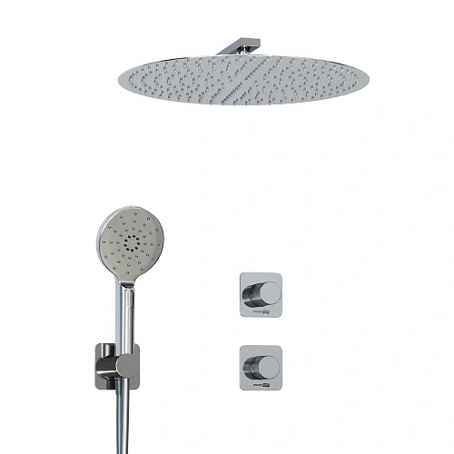 Душевая система WasserKRAFT A4651.293.090.117.271.087.127 встраиваемая хром Душевая система WasserKRAFT A4651.293.090.117.271.087.127 встраиваемая хром