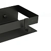 Полка Lemark 300 мм SHELF LINE с крючками, черный 9772050 Полка Lemark 300 мм SHELF LINE с крючками, черный 9772050