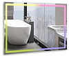 Зеркало SILVER MIRRORS 800x600 сенсорный выключатель, мульти-цвет Livia-RGB (LED-00002638)