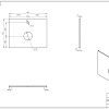 Столешница Cersanit STONE (A63857) из керамогранита Aura 60x45x2 светло-серый сатиновый 63857 Столешница Cersanit STONE (A63857) из керамогранита Aura 60x45x2 светло-серый сатиновый 63857
