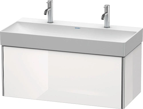 Тумба под раковину Duravit XSquare XS406302222 подвесная 98 см белая глянцевый Тумба под раковину Duravit XSquare XS406302222 подвесная 98 см белая глянцевый