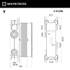 Скрытая часть смесителя WHITECROSS Y1238 1-Y1238 Скрытая часть смесителя WHITECROSS Y1238 1-Y1238