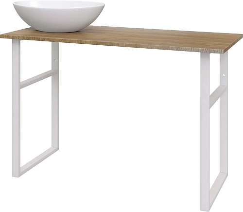 Консоль с раковиной DIWO Элиста 120 светлое дерево, Moduo 55 Leaf 555780 Консоль с раковиной DIWO Элиста 120 светлое дерево, Moduo 55 Leaf 555780