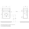 Тумба под раковину BelBagno PIETRA MINI-460-1A-SO-SCM-R Stucco Cemento подвесная 454x257 Тумба под раковину BelBagno PIETRA MINI-460-1A-SO-SCM-R Stucco Cemento подвесная 454x257