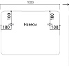 Зеркало Vincea LED VLM-3VC100 1000х800 c сенсорным выключателем и диммером Зеркало Vincea LED VLM-3VC100 1000х800 c сенсорным выключателем и диммером