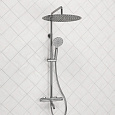Душевая система WasserKRAFT A188.117.127.087.CH Thermo с термостатом хром