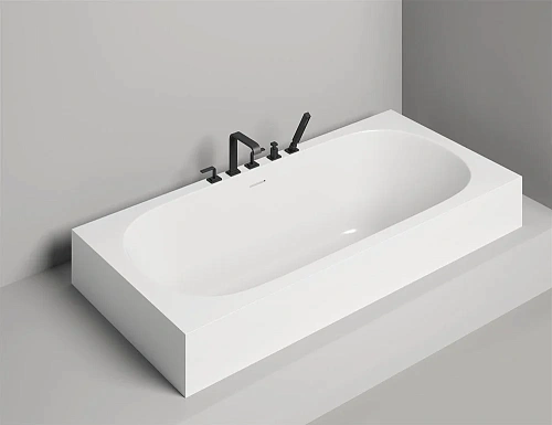 Ванна из искусственного камня Salini ORNELLA AXIS KIT 190х90 покраска по RAL полностью 103522MF S-Stone Ванна из искусственного камня Salini ORNELLA AXIS KIT 190х90 покраска по RAL полностью 103522MF S-Stone