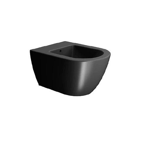 Биде подвесное GSI PURA черный матовый (8864126) Биде подвесное GSI PURA черный матовый (8864126)