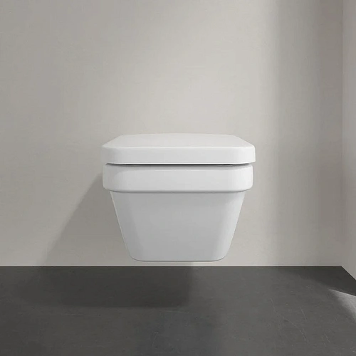 Унитаз подвесной Villeroy & Boch Architectura 5685HR01 (5685 HR 01) с сиденьем Унитаз подвесной Villeroy & Boch Architectura 5685HR01 (5685 HR 01) с сиденьем