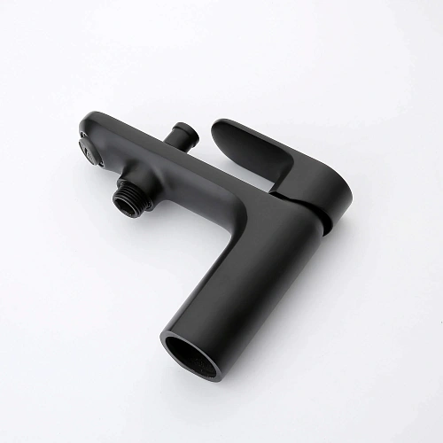 Смеситель на борт ванны Aquatek АЛЬФА AQ1944MB матовый черный Смеситель на борт ванны Aquatek АЛЬФА AQ1944MB матовый черный