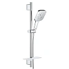Душевой гарнитур GROHE Rainshower SmartActive 130 Cube, 3 вида струй, хром (26585000) Душевой гарнитур GROHE Rainshower SmartActive 130 Cube, 3 вида струй, хром (26585000)