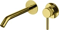 Смеситель для раковины Allen Brau Priority 5.31A03-GB (с внутренней частью) золото Смеситель для раковины Allen Brau Priority 5.31A03-GB (с внутренней частью) золото