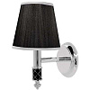 Картинка анонса товара «светильник boheme murano 763 chrome, черное»