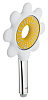 Картинка анонса товара «душевая лейка grohe rainshower icon 100 (1 режим), желтый (26115yf0)»