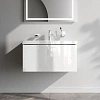 Тумба под раковину AM.PM Gem M90FHX07521WG подвесная, 75 см, push-to-open, белый Тумба под раковину AM.PM Gem M90FHX07521WG подвесная, 75 см, push-to-open, белый
