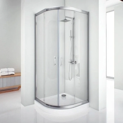 Душевой уголок Aquanet Alfa NAA2142 100x100, R550, прозрачное стекло 00185040 Душевой уголок Aquanet Alfa NAA2142 100x100, R550, прозрачное стекло 00185040