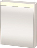 Картинка анонса товара «зеркальный шкаф duravit brioso br7101r2222 62 см белый глянцевый»