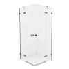 Душевой уголок NEW TRENDY AVEXA 120x110x200 EXK-1538 хром