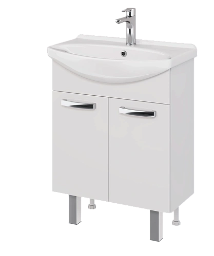 Тумба под раковину DREJA ALDA D, 65 см , подвесная/напольная, 2 дверцы, белый глянец, под ум. Лагуна 99.0402 Тумба под раковину DREJA ALDA D, 65 см , подвесная/напольная, 2 дверцы, белый глянец, под ум. Лагуна 99.0402