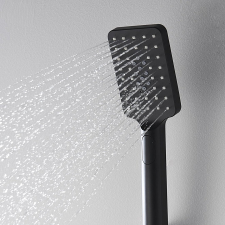 Душевая лейка WasserKRAFT A130 3-функциональная черный