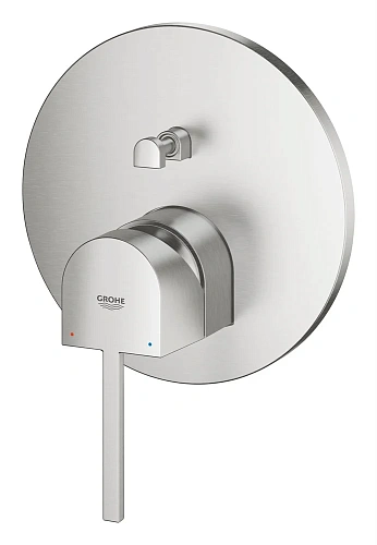 Смеситель для ванны GROHE Plus, суперсталь (24060DC3) Смеситель для ванны GROHE Plus, суперсталь (24060DC3)