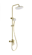 Душевая система Wonzon & Woghand брашированное золото (WW-B2168-A-BG) Душевая система Wonzon & Woghand брашированное золото (WW-B2168-A-BG)