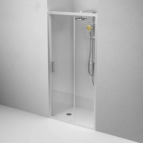 Душевая дверь AM.PM Gem W90G-100-1-195MT 100х195, стекло прозрачное, профиль хром матовый Душевая дверь AM.PM Gem W90G-100-1-195MT 100х195, стекло прозрачное, профиль хром матовый