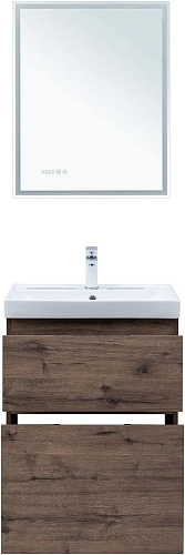 Тумба под раковину Aquanet Алвита New 60 00344127 напольная, дуб веллингтон табак Тумба под раковину Aquanet Алвита New 60 00344127 напольная, дуб веллингтон табак