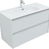 Тумба под раковину Aquanet Вита 100 белый матовый 00330474 подвесная Тумба под раковину Aquanet Вита 100 белый матовый 00330474 подвесная