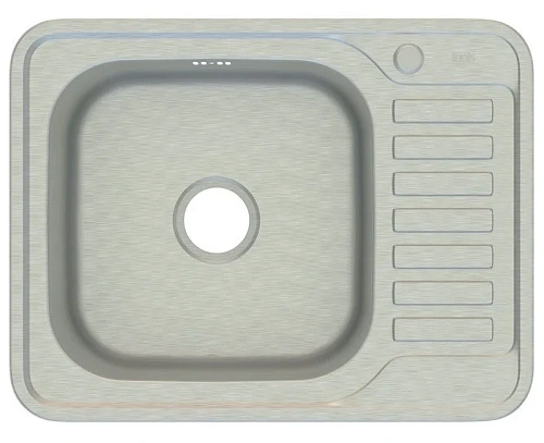 Кухонная мойка IDDIS Basic (BAS65SLi77) из нержавеющей стали Кухонная мойка IDDIS Basic (BAS65SLi77) из нержавеющей стали