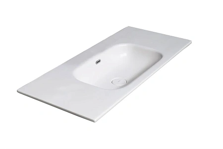 Раковина Boheme Vallessi 100 белая керамика 838-100-W Раковина Boheme Vallessi 100 белая керамика 838-100-W