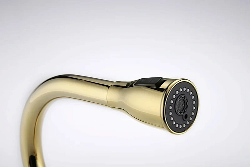 Смеситель для кухни Paulmark Lange золото La214212-G Смеситель для кухни Paulmark Lange золото La214212-G