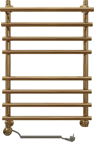 Полотенцесушитель электрический EWRIKA Медея Pr 80х50 L, золото 473299 Полотенцесушитель электрический EWRIKA Медея Pr 80х50 L, золото 473299