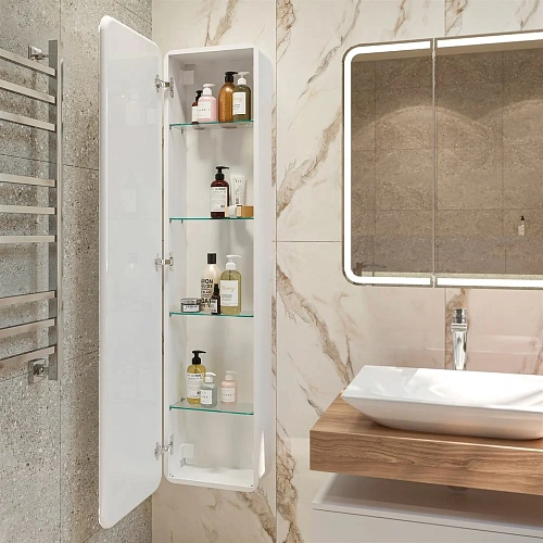 Шкаф-пенал STWORKI Ольборг МВК081 45, с подсветкой 541678 Шкаф-пенал STWORKI Ольборг МВК081 45, с подсветкой 541678