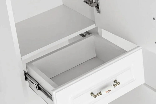 Шкаф-пенал Style Line Олеандр-2 белый ЛС-00000210 Шкаф-пенал Style Line Олеандр-2 белый ЛС-00000210