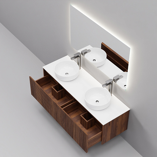 Комплект мебели ArtDecco Camilla 140 ACM14W22D3MF черный орех Комплект мебели ArtDecco Camilla 140 ACM14W22D3MF черный орех