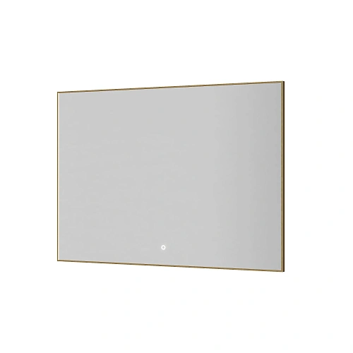 Зеркало Boheme 543-100-MG металлическая рама, подсветка, сенсор, антизапотевание, 100x70 Зеркало Boheme 543-100-MG металлическая рама, подсветка, сенсор, антизапотевание, 100x70