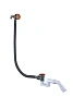 Слив-перелив Boheme 631-CB функция наполнения Copper Brushed
