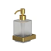Дозатор жидкого мыла WHITECROSS Cubo CU2440GLB брашированное золото
