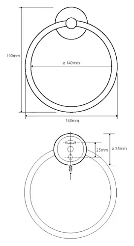 Полотенцедержатель Bemeta OMEGA 104104062 Полотенцедержатель Bemeta OMEGA 104104062