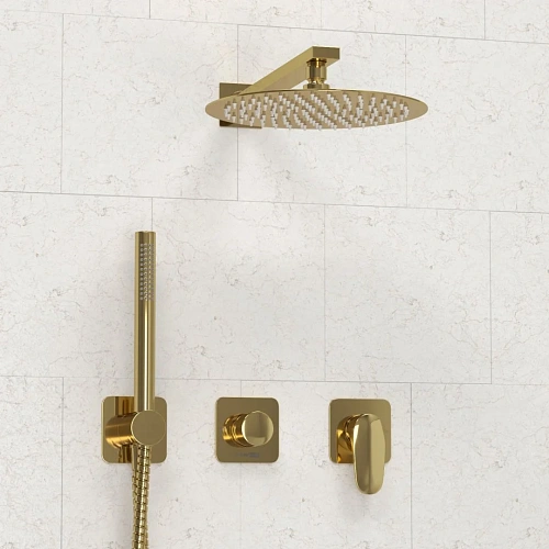 Душевая система WasserKRAFT A2151.277.183.208.280.197.281 встраиваемая золото Душевая система WasserKRAFT A2151.277.183.208.280.197.281 встраиваемая золото