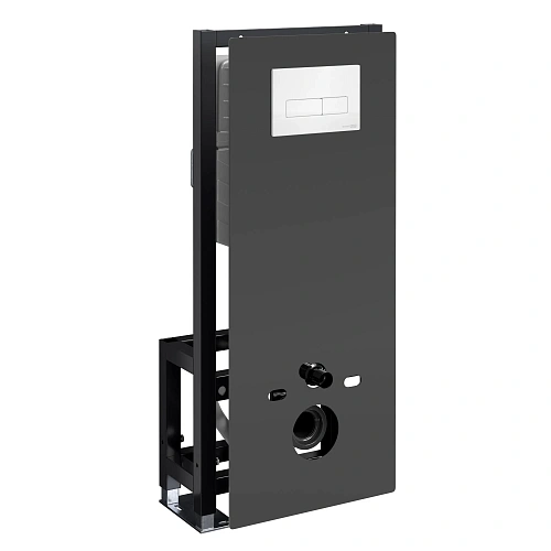 Инсталляция для унитаза WasserKRAFT Glan 66TLT.010.ME.BL.WH03 с клавишей смыва белый Инсталляция для унитаза WasserKRAFT Glan 66TLT.010.ME.BL.WH03 с клавишей смыва белый