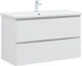 Тумба под раковину Aquanet Эмбер 105 белый матовый 00330469 напольная/подвесная Тумба под раковину Aquanet Эмбер 105 белый матовый 00330469 напольная/подвесная