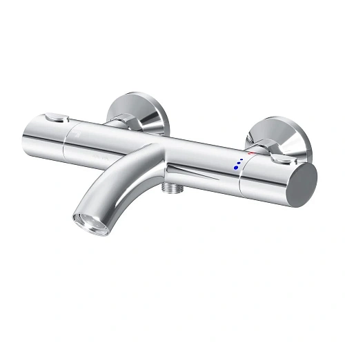 Смеситель для ванны AM.PM Sense F7550064 с термостатом, хром Смеситель для ванны AM.PM Sense F7550064 с термостатом, хром